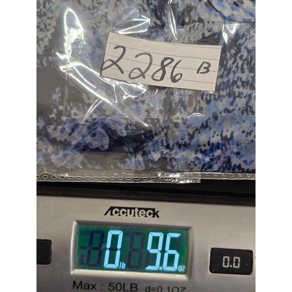 Joie Womens Blue Paisley Long Sleeve Ruffle‎ Hem Dress XXL 100% Polyester - Picture 9 of 10